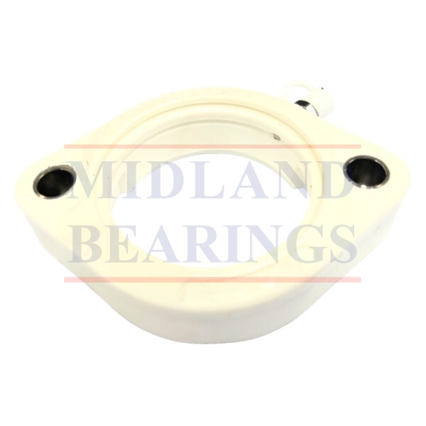 LFLPL207 White Thermoplastic Housing 13mm hole M10