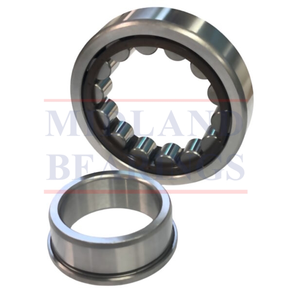 NJ207ECP Cylindrical Roller Bearing NYLON CAGE