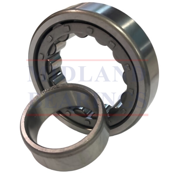 NU205EJC3 Cylindrical Roller Bearing STEEL CAGE