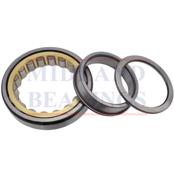 NUP217EM Brass Cyl Roller Bearing BRASS CAGE