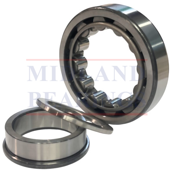 NUP310EJ Cylindrical Roller Bearing STEEL CAGE