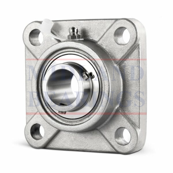 M-UCSF208 FK Complete Stainless Steel Housing+Insert MUCF208