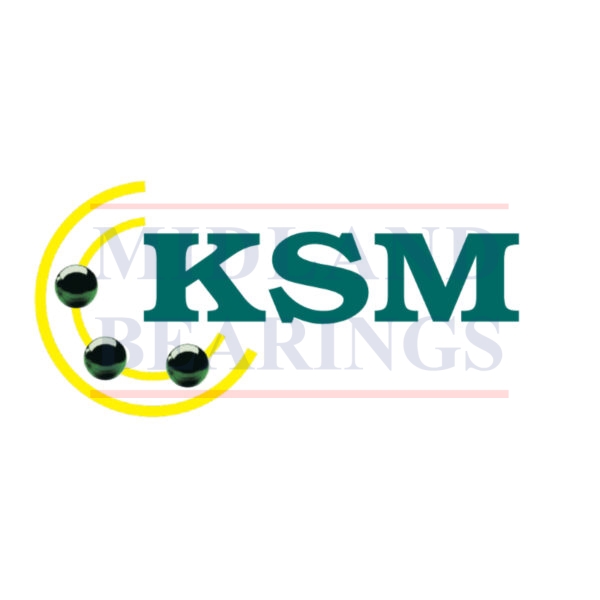5205-ZZ KSM Double Row Angular Contact Ball Bearing
