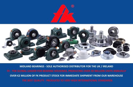 Midland Bearings Retains Sole FK Bearings Distributorship for UK and Ireland