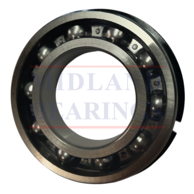 5206-ZZ/NR Double Row Angular Contact Brg Snap Ring Grooved