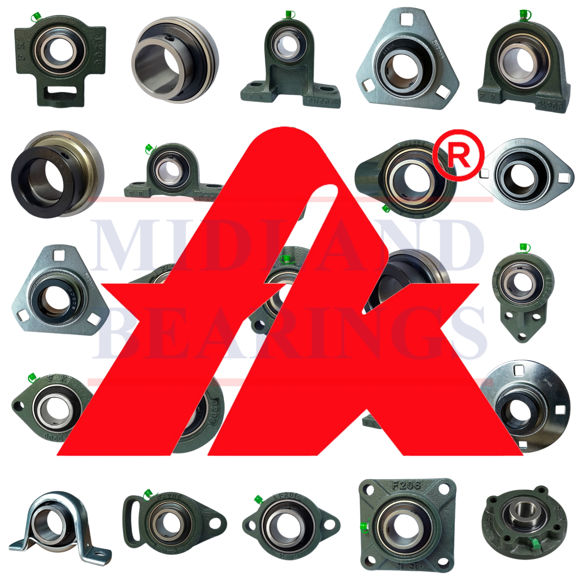UCLF204 FK Bearing Unit LFTC20